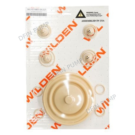 WILDEN 02-9805-58-217 1 · 聚丙烯 (PP) · 液侧套件