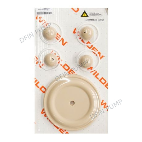 WILDEN 04-9845-57 Aluminum, Stainless Steel Wet Kit