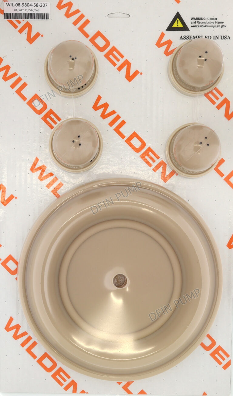WILDEN 08-9804-58-207 Santoprene® Wet Kit