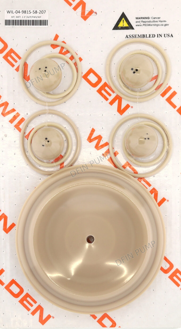 WILDEN 04-9815-58-207 Santoprene® Wet Kit