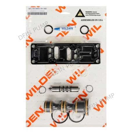 WILDEN 15-9993-20 3 · 聚丙烯 (PP) · 气端维修包