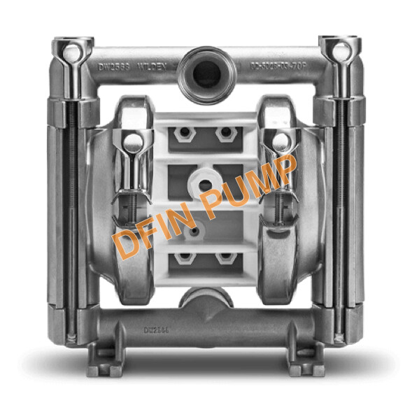 WILDEN P2/SSPPP/TEU/TF/STF/0070 02-10422 · 1" · 不锈钢 · 最大流量 155 L/min · 气动双隔膜整泵