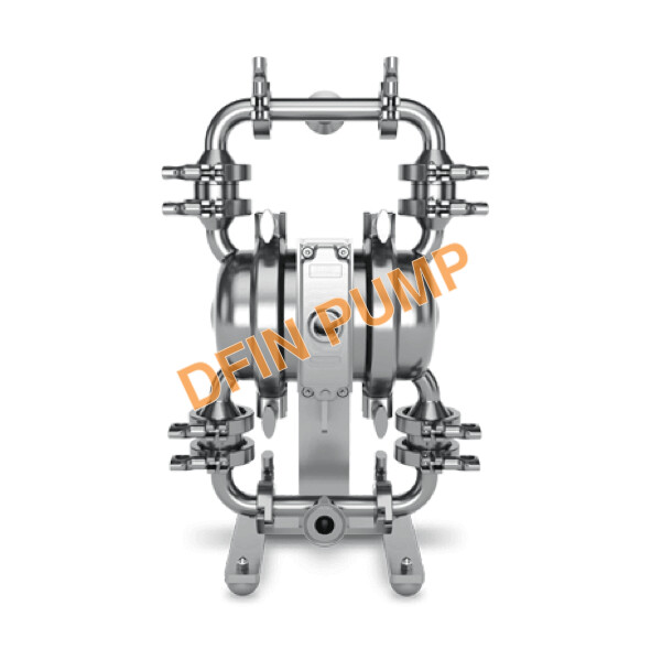 WILDEN XPX2/SSNNN/TWS/TF/TF/0785 02-13113 · 1" · 不锈钢 · 最大流量 150 L/min · 气动双隔膜整泵