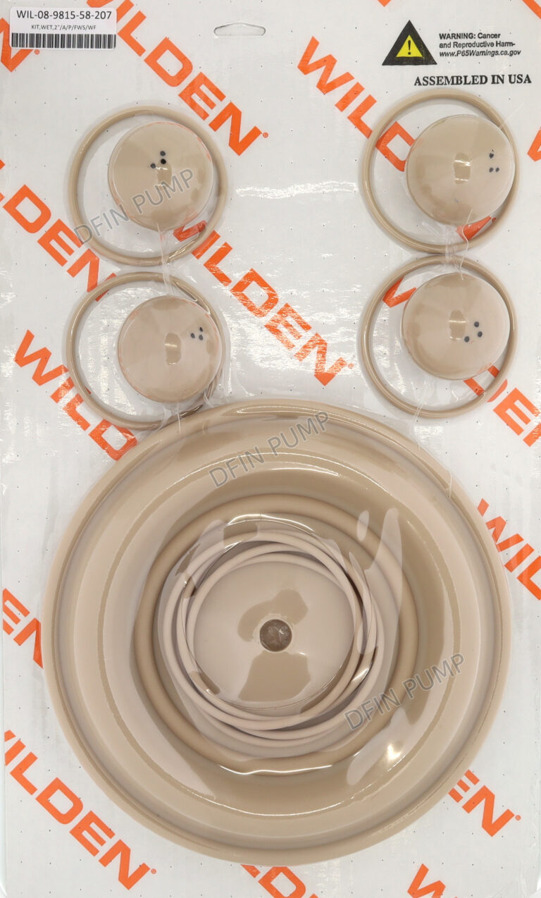 WILDEN 08-9815-58-207 Santoprene® Wet Kit