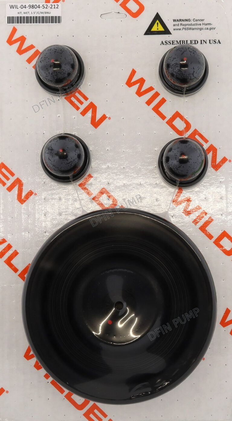 WILDEN 04-9804-52-212 1.5 · 丁腈橡胶 · 液侧套件
